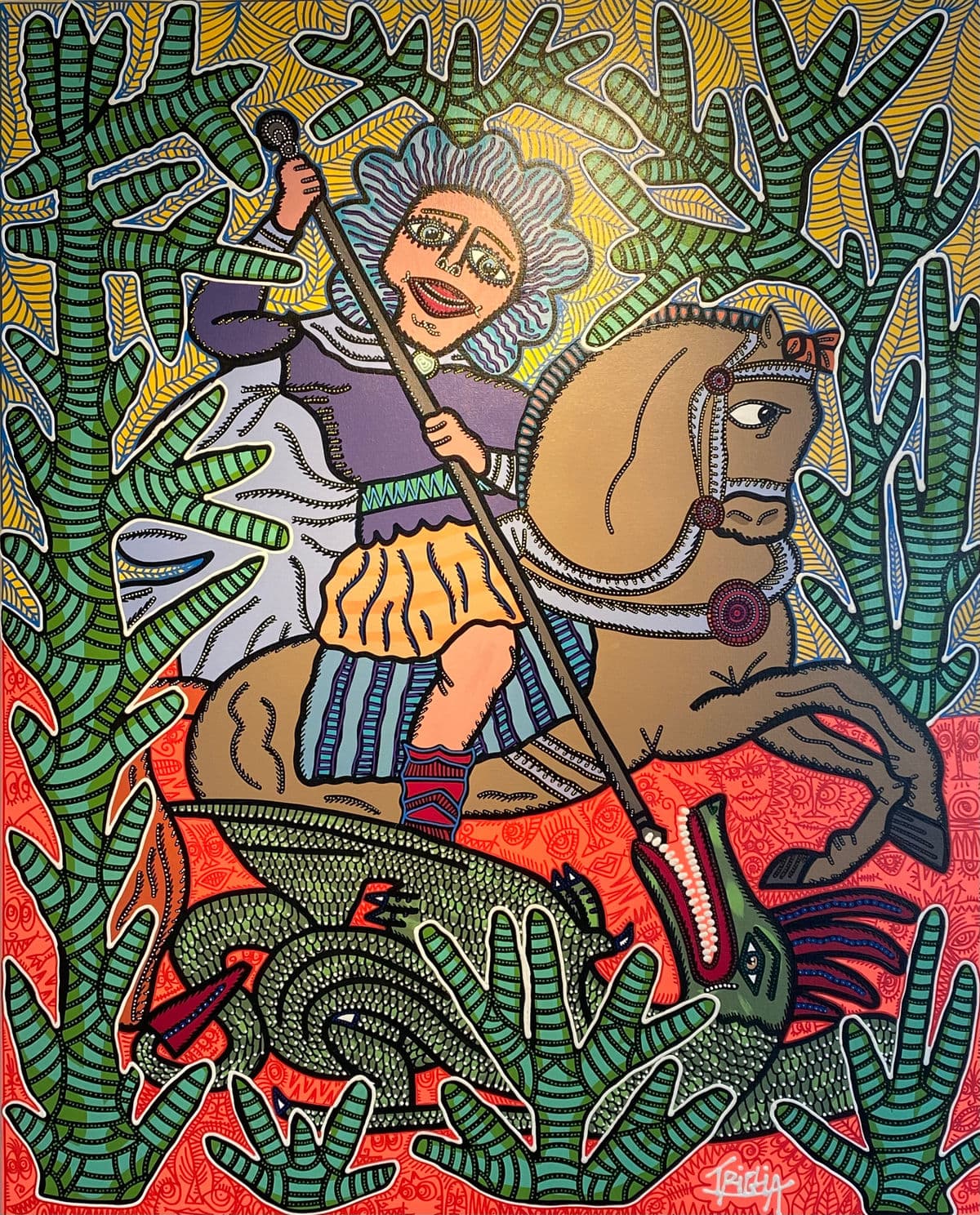 Saint-Georges et le Dragon — Didier Triglia